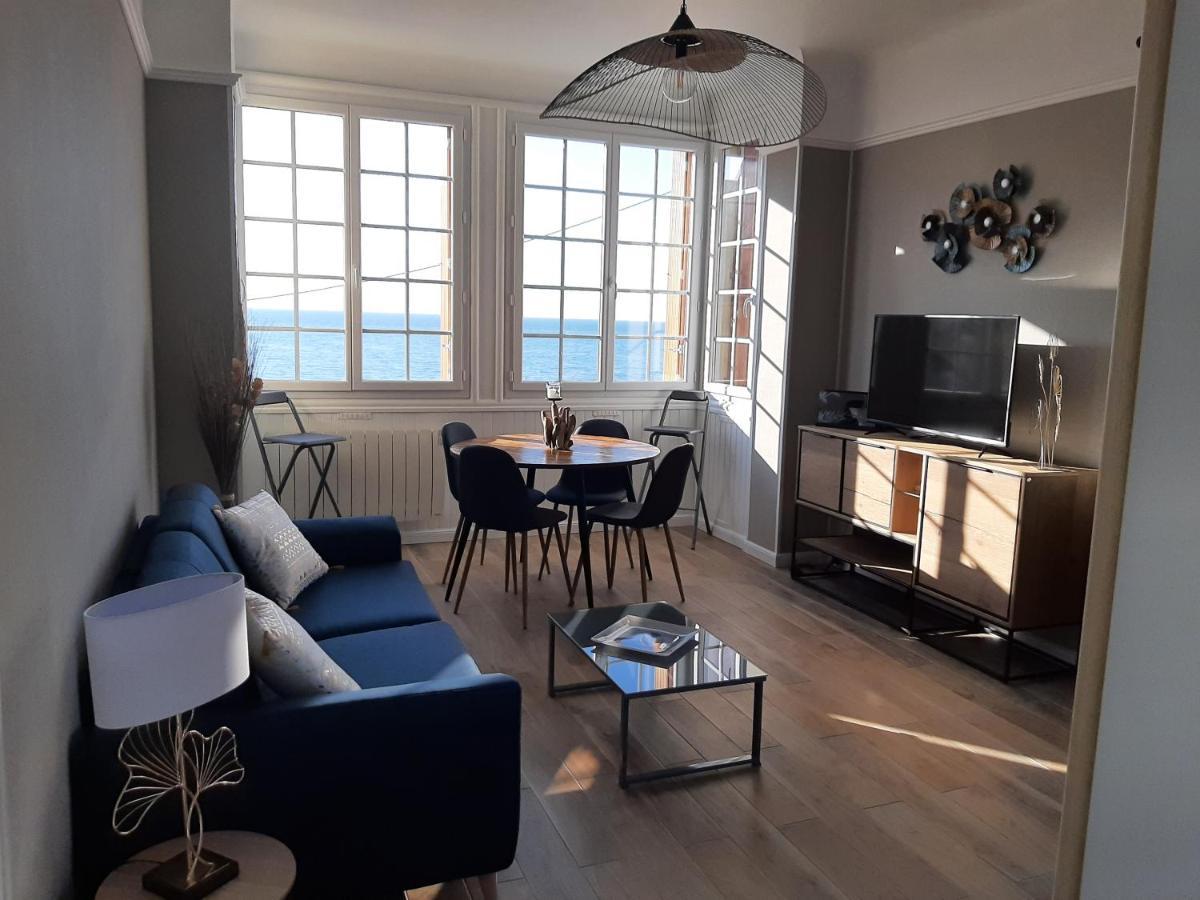 Au Gre Des Marees, Appartement Face A La Mer, Classe 3 Etoiles Ault Zewnętrze zdjęcie